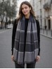 Striped Sparkle Fashion Scarf