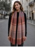 Striped Sparkle Fashion Scarf