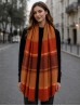 Striped Sparkle Fashion Scarf