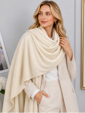 Soft Cotton Feeling Solid Color Scarf