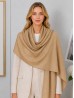 Soft Cotton Feeling Solid Color Scarf