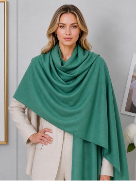 Soft Cotton Feeling Solid Color Scarf