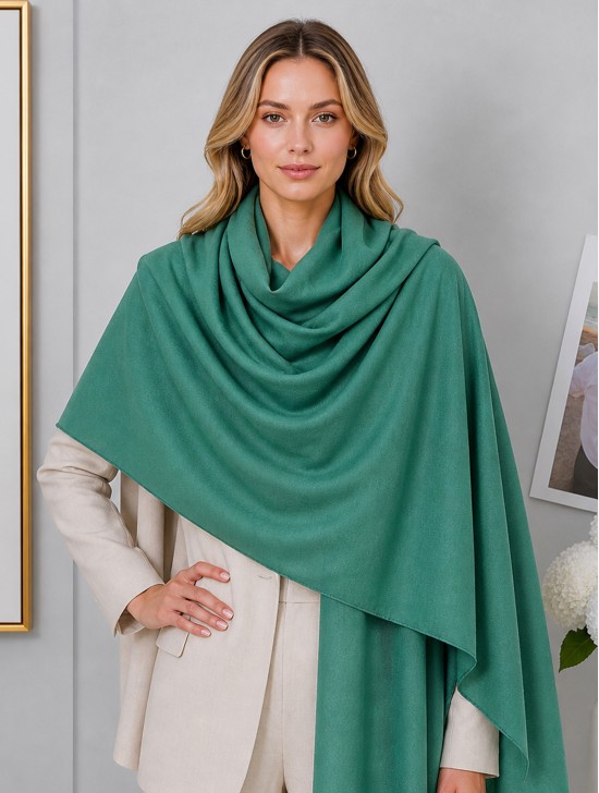 Soft Cotton Feeling Solid Color Scarf