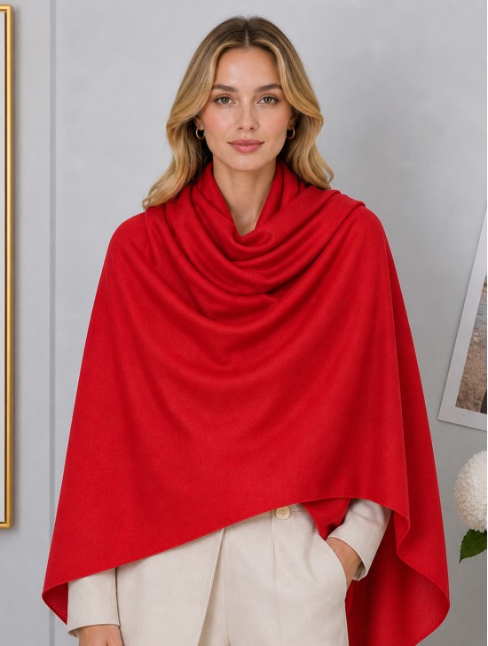 Soft Cotton Feeling Solid Color Scarf