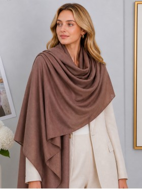 Soft Cotton Feeling Solid Color Scarf