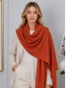 Soft Cotton Feeling Solid Color Scarf