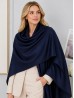 Soft Cotton Feeling Solid Color Scarf