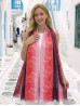 Two-Tone Cloud Print Fashion Shawl Scarf W/ Cut Tassels Two-Tone Cloud Print Fashion Shawl Scarf W/ Cut Tassels