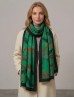 Reversible Cashmere Feeling Feather Print Premium Scarf Reversible Cashmere Feeling Feather Print Premium Scarf