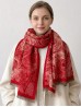 Cashmere Feeling Rose Print Premium Scarf Cashmere Feeling Rose Print Premium Scarf