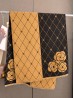 Diamond & Flower Print Premium Scarf