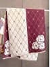 Diamond & Flower Print Premium Scarf