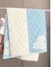 Diamond & Flower Print Premium Scarf