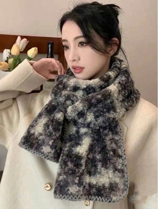 Warm Knitted Soft Scarf 