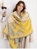 Floral Print Blanket Scarf Floral Print Blanket Scarf