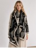 Cozy Cat Design Blanket Scarf