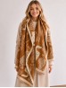 Cozy Cat Design Blanket Scarf