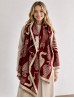 Cozy Cat Design Blanket Scarf