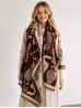 Cozy Cat Design Blanket Scarf
