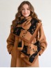 Cozy Cat Design Blanket Scarf