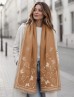 Butterfly & Hearts Design Blanket Scarf