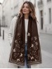 Butterfly & Hearts Design Blanket Scarf Butterfly & Hearts Design Blanket Scarf