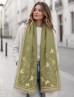 Butterfly & Hearts Design Blanket Scarf