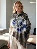 Tie-Dye Design Blanket Scarf