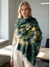 Tie-Dye Design Blanket Scarf