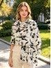 Floral Design Blanket Scarf Floral Design Blanket Scarf
