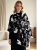Floral Design Blanket Scarf