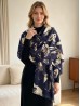 Floral Design Blanket Scarf