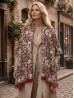 Floral Design Blanket Scarf