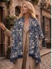 Floral Design Blanket Scarf