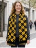Pin-Wheel Design Blanket Scarf