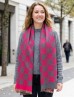 Pin-Wheel Design Blanket Scarf