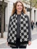 Pin-Wheel Design Blanket Scarf Pin-Wheel Design Blanket Scarf