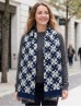 Pin-Wheel Design Blanket Scarf