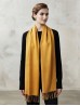 SATIN SOLID SHAWL SCARF