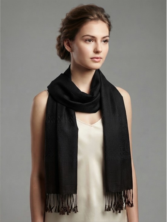 Paisley Shadow Shawl Scarf 