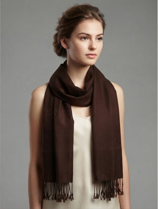 Paisley Shadow Shawl Scarf Paisley Shadow Shawl Scarf