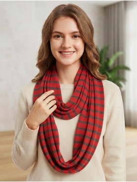 STRIPE JERSEY LONG LOOP