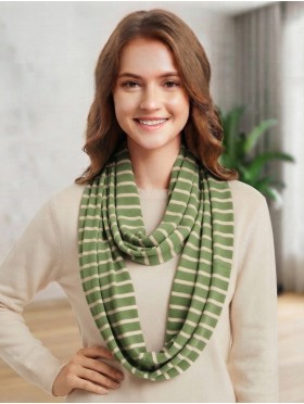 STRIPE JERSEY LONG LOOP