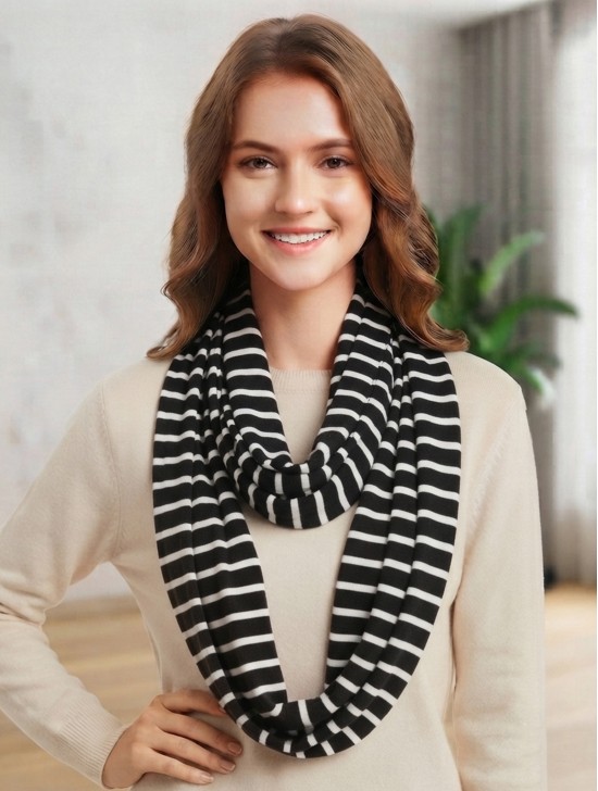 STRIPE LONG LOOP