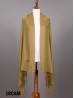 Solid Color Shawl Scarf W/ Tassels