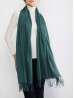 Solid Color Shawl Scarf W/ Tassels