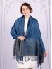 Circle Print Fashion Shawl Scarf W/ Tassels