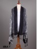 Paisley Print Shawl Scarf W/ Tassels