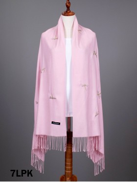 Premium Dragonfly Embroidery Scarf