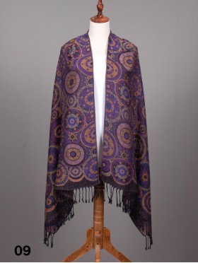 Circles Print Pashmina